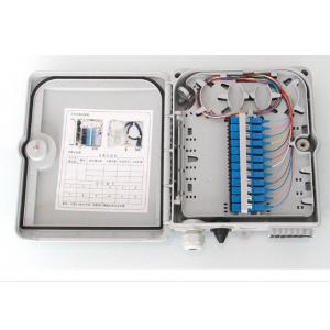 China Wall Mounted Fiber Optic Termination Box , ABS Housing Fiber Optic Junction Box With Extend Capacity supplier