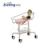 High quality movable ABS Plastic New Born Baby Bed Infants Hydraulic Baby Cot for Hospital use