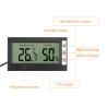 China DTH-06 Digital Electronic Hygrometer Thermometer, Household Humidity Temperature Meter With Max Min Temperature Record Function wholesale