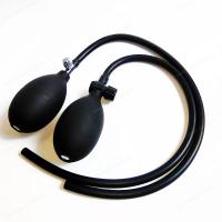 China Replacement Black Manual Inflation Blood Pressure Latex Bulb with Air Sphygmomanometer latex bulb blood pressure bulb on sale