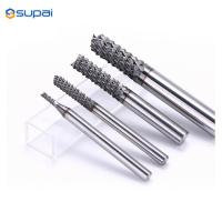 China Solid Carbide Corn End Mill Milling Cutter Bits 3.15 / 4 / 6 / 8mm For Graphite Carbon Fiber on sale