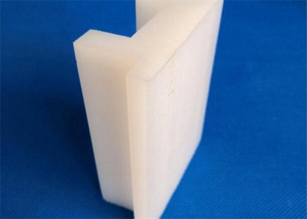 low friction coefficient white plastic spacers guide rail cnc machined parts