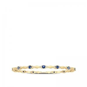 925 Sterling Silver Diamond Pear Sapphire Bracelet Classic For Girl Women