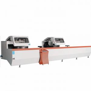 Curtain machine tools profile notching machine 5 axis cnc corner miter machine for cutting wall curtain aluminum