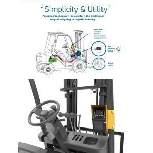 Warehousing Fork Truck Mounted Scales  Indicator 5000kg For Weight fork truck mounted scales