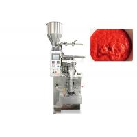 China 5 - 50ml Chilli Sauce Packaging Machine , VFFS Small Sachet Filling Machine on sale