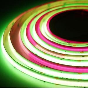 China LED Addressable RGB COB LED Light Strip cob Smart Lights Strip Light Flexible DC12V 24v ribbon strips supplier