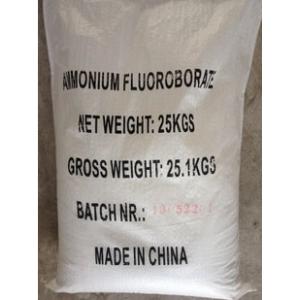 Ammonium Fluoroborate resin finishing catalyst