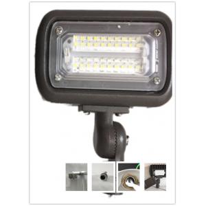 90° Beam Angle Mini LED Flood Lights , Slip Fitter Mount 30W LED Wall Pack Light