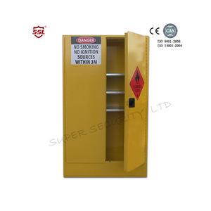 Paint Chemical Flammable Storage Cabinet With Dual Vents For Dangerous Goods , 250L