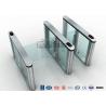 Fastlane Swing Barrier Gate Silver Polishing With Dry Contact Interface