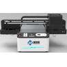 China UV Inkjet Flatbed Printer With Varnish Ink For Glossy Matte And Textured Materials wholesale