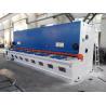 6M Long MS Plate Guiiotine Shear Machine With Cr12mvo Shear Blades cutting 12mm