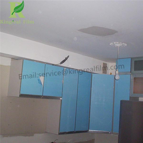 0.03mm-0.20mm Thickness Customizable Anti Damage Kitchen Cabinet Protection Film