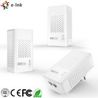 China 1200Mbps Wireless 2 Port Powerline Adapter Kit ROHS FCC CE Approved on sale