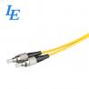 China Single Mode Optical Patch Cord CAT5E With PVC Jacket For FTTH FTTB FTTX Network wholesale