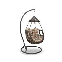 China Width 800mm Depth 840mmRattan Hanging Egg Chair Indoor With New Design on sale