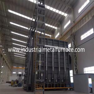 Natural Gas Car Bottom Heat Treatment Furnace High Temperature 2 Zone