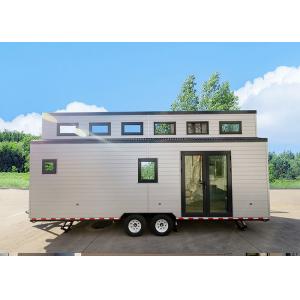 AS/NZS Standard Prefab Light Steel Prefab Tiny House Featuring Metal PU Sandwich Panel Wall And Trailer