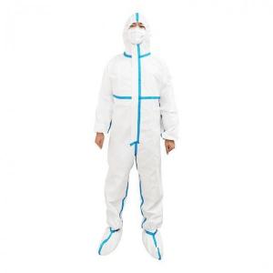GB19082-2009 Disposable White Coverall Suits