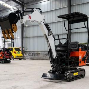 Kubota Engine Mini Digging Machine Small Wheeled Excavator