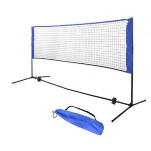 Black Outdoor Sports Netting / Outdoor Badminton Net PE Nylon Material