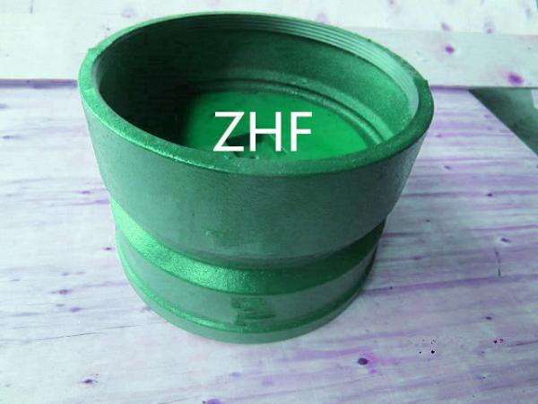 Industrial Cast Iron Drain Pipe Fittings Cleanout Body With Plastic Plug