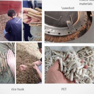 China 3TPH Straw Cotton Stalk Pellet Making Machine Grass Pellet Maker No Roller Bearing supplier