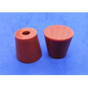 Lab Rubber Stoppers With Holes , Silicone Stoppers For Laboratory Equipment
