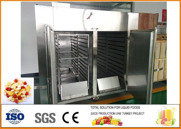 Dried Fruit And Vegetable Processing Line 304 / 316 Stainless Steel Material