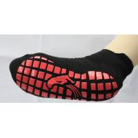 Functional ODM customized logo comfortable silicon padding yoga cotton socks for women