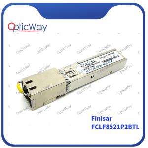 China RJ-45 SFP Fiber Transceiver Finisar FCLF8521P2BTL 10/100/1000Base-TX Copper 100m supplier