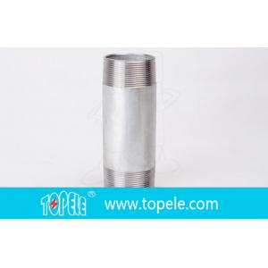 China 1 / 2- 2 Electrical Galvanized Rigid Electrical Conduit Nipple  Fittings supplier