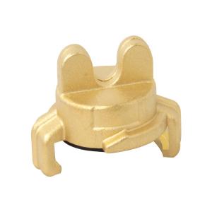 Hose Brass Quick Connector With End  1 2"