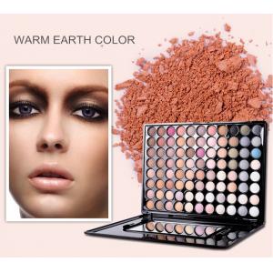 China Sleek Eye Makeup Cosmetics 88 Smokey Eyeshadow Palette With Brush supplier