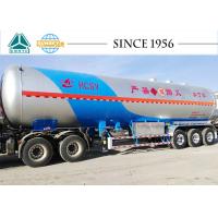 China 45 CBM 3 Axle LPG Tanker Trailer Supplier on sale