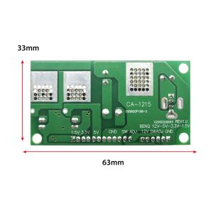 China Réparation de circuits intégrés de carte de convertisseur de courant continu LCD Produit 12V à 5V à 3,3V à 1,5V Convertisseur de tension wholesale