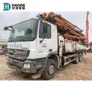 China Pressure Vessel Haode Original Zoomlion 49M Hydraulic Truck Mounted Concrete Pump Machine with Concrete Pipe supplier