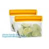 Seal Reusable PEVA Storage Bags ideal For Food Snacks, Lunch Sandwiches, Makeup,