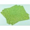 China 12*12 Inch Size Light Green Glitter Paper DIY Glitter Paper With Woven Backing wholesale