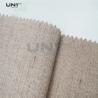 Woven Hair Bow Canvas Cotton Polyester Interlining 260gsm Lining For Garment