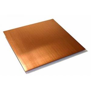 China C14500 C10100 Flat Copper Sheet Plate High Precision Machining 99.9 supplier