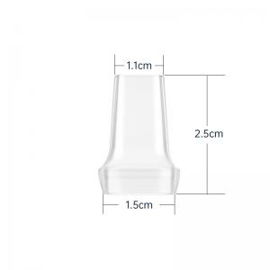 China Plastic Transparent Mouthpiece / Blowpipe Size Customizable Food Contact Certification supplier