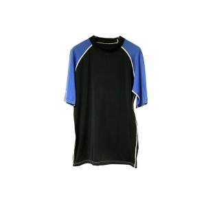 China Blue Lycra Rash Guard Shirt Surfing Sportswear Upf 50+ For Uv Protection supplier