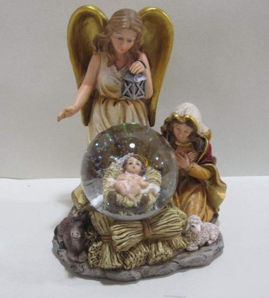 Unusual Angel rotating musical Water/Snow Globes music box for children gifts