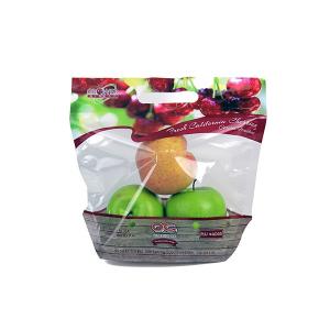 Laminated Portable Fresh Fruit And Vegetable Packaging VMPET Transparent Packaging Bag