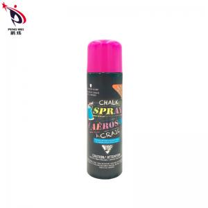 100g Multicolor Washable Chalk Spray , Odorless Pink Chalk Paint Spray