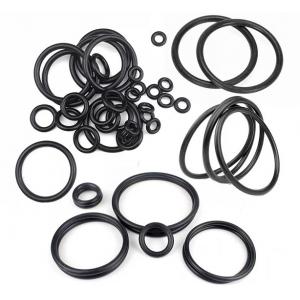 China EPDM NBR FKM HNBR Silicone Rubber O Ring Kit Black supplier