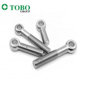 High Quality Lifting Eye Bolt Stainless Steel M2 M3 M4 M5 M10 M12 M24 Swing Fish Round Eye Bolt And Wing Nut Din444 Din5