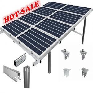 Uncoated Solar Panel Ground Mounting Frames